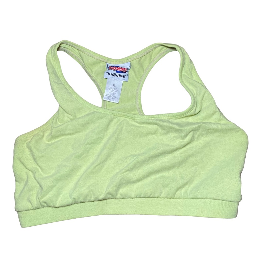 Body Moves Green Sports Bra XL